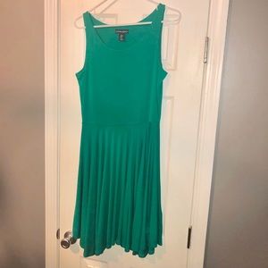 Turquoise Cynthia Rowley dress.